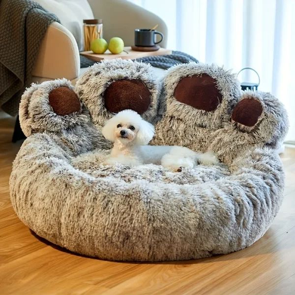 Lit pour Chien - FluffyDogBed™ - Café Dégradé