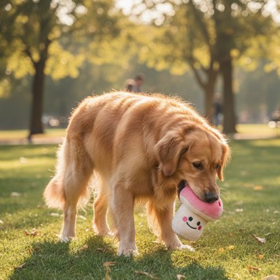 Peluche pour chien