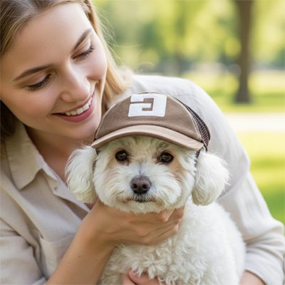 Casquette chien​ 