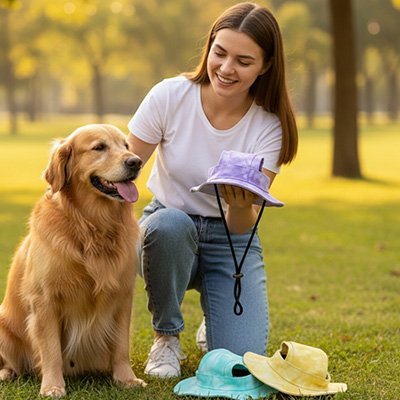 Casquette chien​