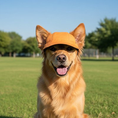 Casquette chien​