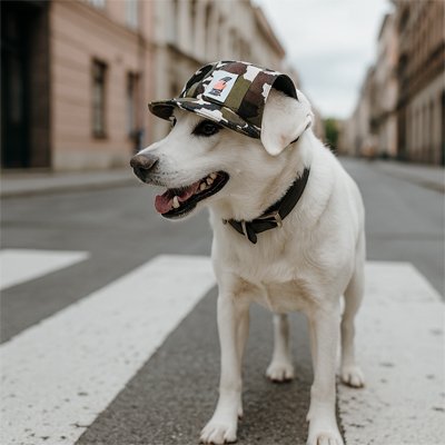 Casquette chien​