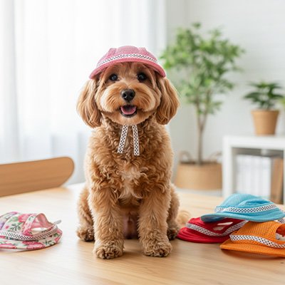 Casquette chien​