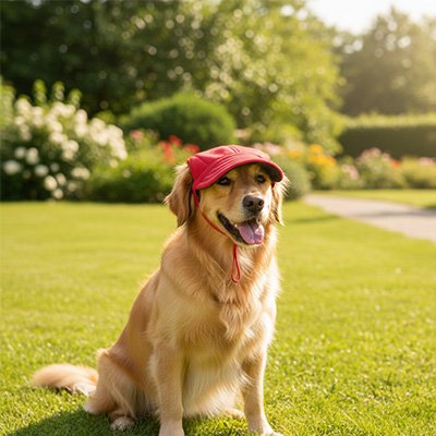 Casquette chien​