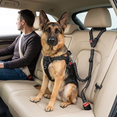 Ceinture de sécurité pour chien
