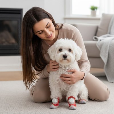 Chaussures pour chien 