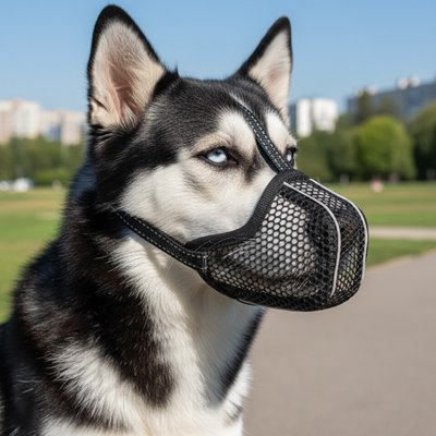 Muselière pour chien​ 
