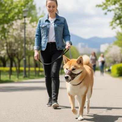 Muselière pour chien​ 
