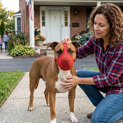 Muselière pour chien 