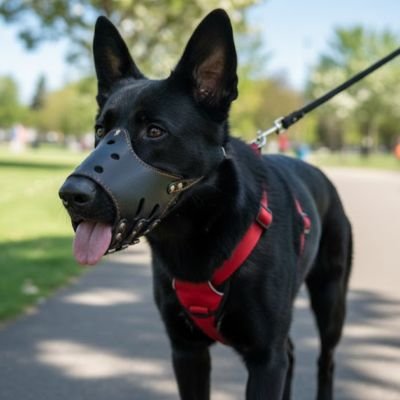 Muselière pour chien​ 