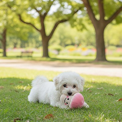 Peluche pour chien 