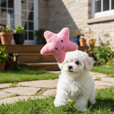 Peluche pour chien 