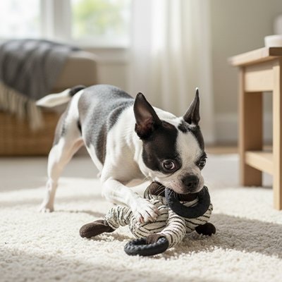 Peluche pour chien 